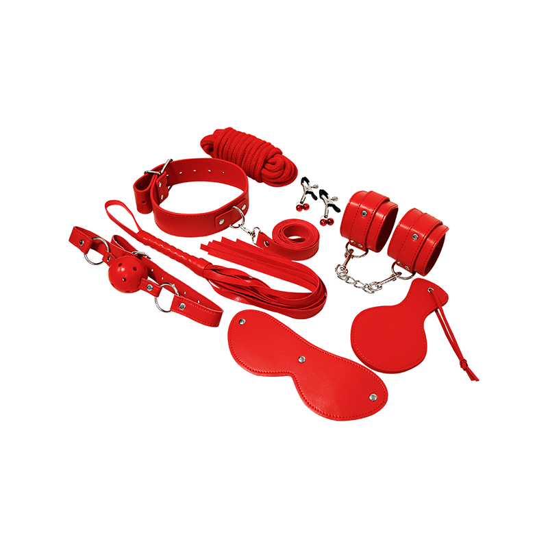 Bdsm Fetish Kit Serie Red
