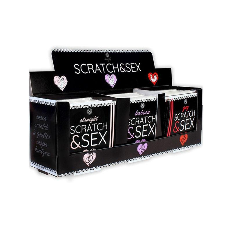 Secretplay - Display + Posturas Scratch & Sex (Es/En/Fr/Pt/De)