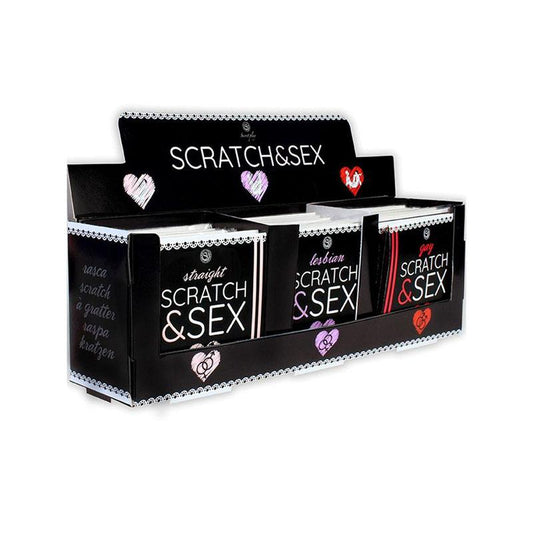 Secretplay - Display + Posturas Scratch & Sex (Es/En/Fr/Pt/De)