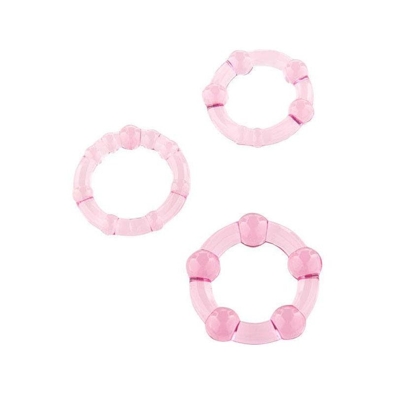 Set 3 Rings Stay Hard