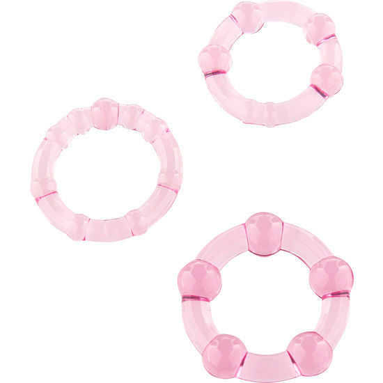 Set 3 Rings Stay Hard