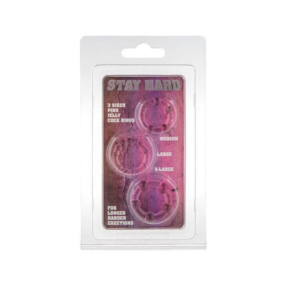 Set 3 Rings Stay Hard