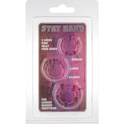 Set 3 Rings Stay Hard