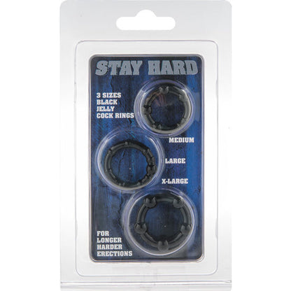 Set 3 Rings Stay Hard