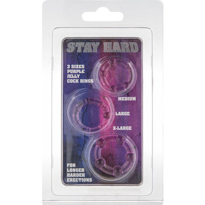 Set 3 Rings Stay Hard