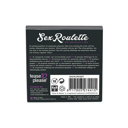 Ruleta Sexual Kamasutra