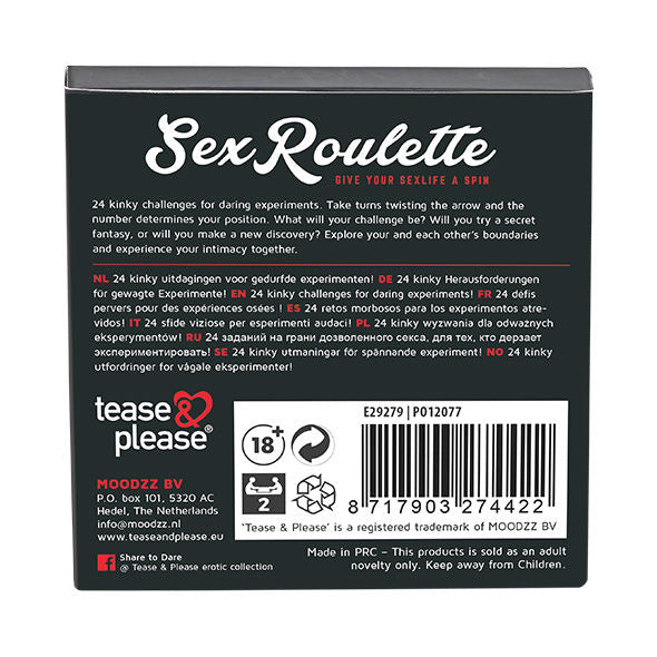 Juego Ruleta Sexual Pervertida