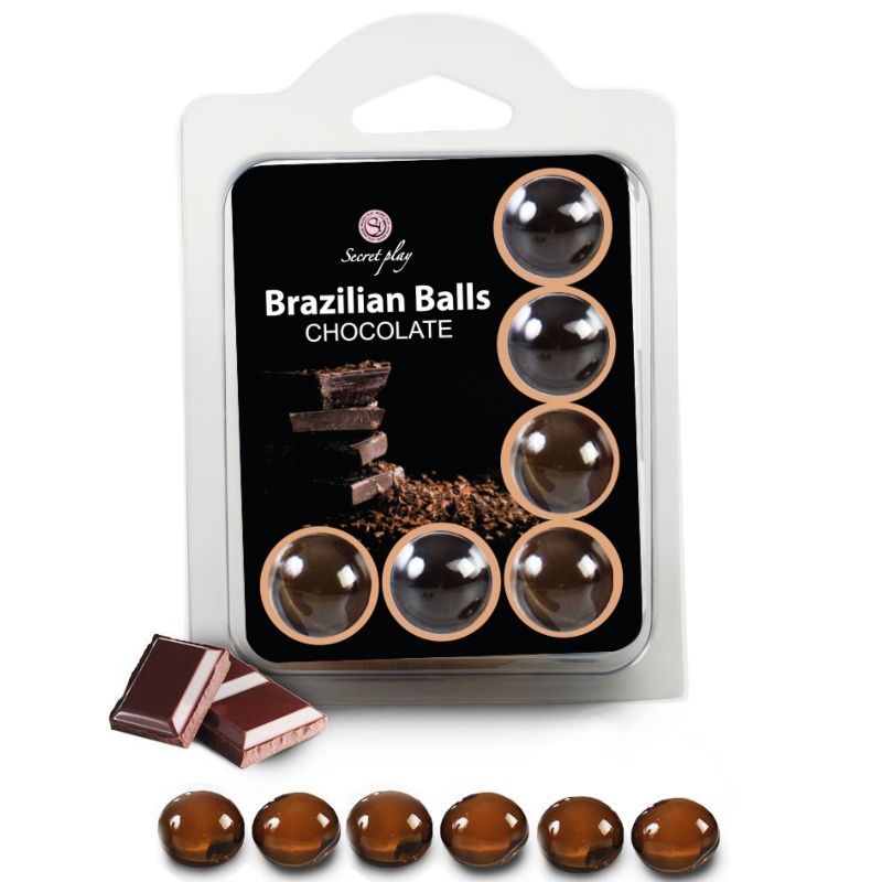 Lubricante Brazilians Balls Chocolate