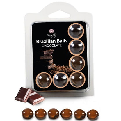 Lubricante Brazilians Balls Chocolate