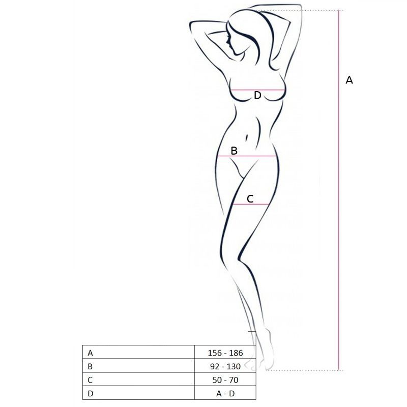 Bodystocking Con Abertura