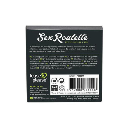 Ruleta Sexual Juegos Previos
