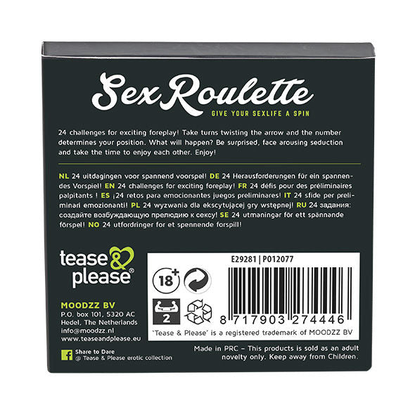 Ruleta Sexual Juegos Previos