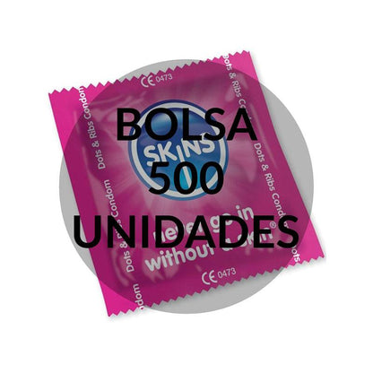 Preservativos Skins Puntos & Estrías 500 Uds