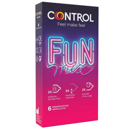 Preservativos Control Feel Fun Mix 6 Uds