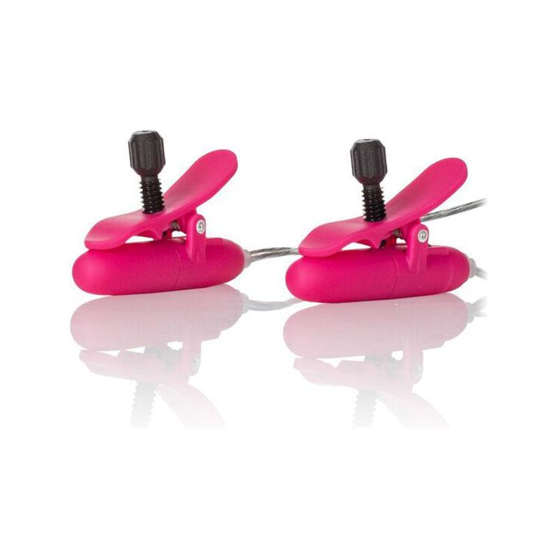 Pinzas Con Vibración Rosa