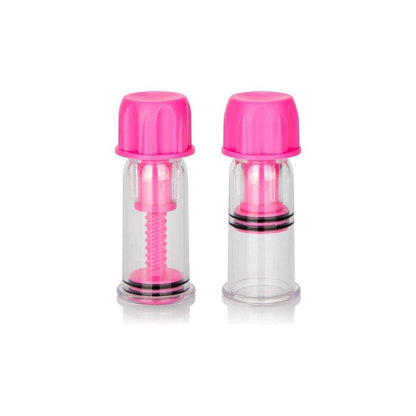 Vaccum Twist Succionadores Pezones Rosa