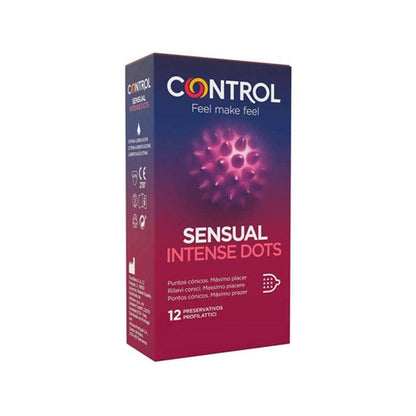 Preservativos Control Spike Con Puntos Conicos 12 Uds