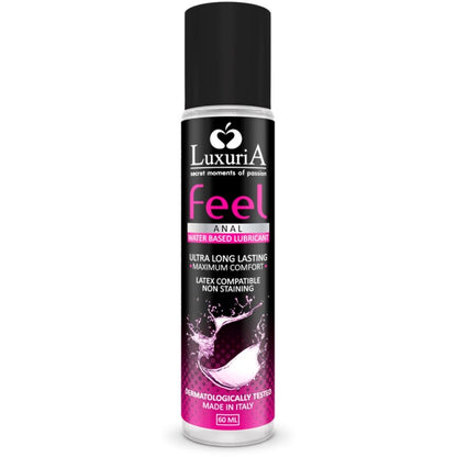 INTIMATELINE - LUXURIA FEEL LUBRICANTE BASE AGUA ANAL 60 ML
