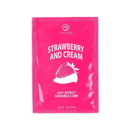 Lubricante Secretplay Fresas & Nata 10 ML
