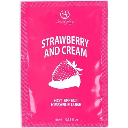 Lubricante Secretplay Fresas & Nata 10 ML
