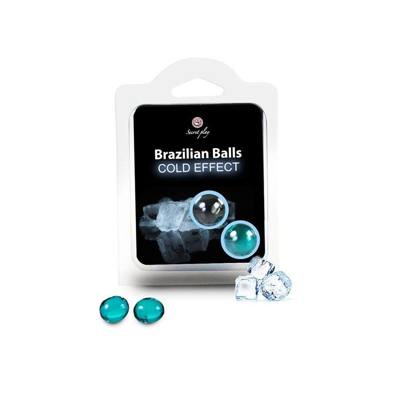 Lubricante Brazilian Balls Efecto Frio 2 Uds