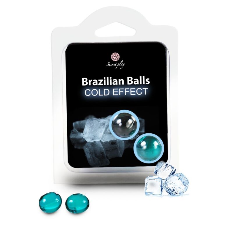 Lubricante Brazilian Balls Efecto Frio 2 Uds