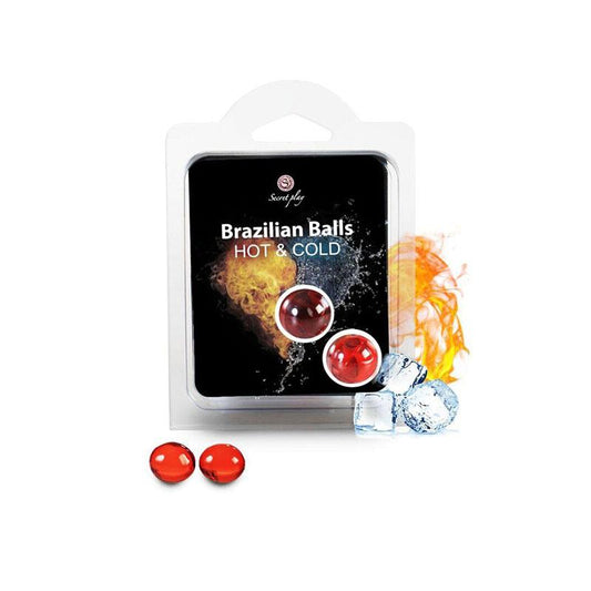 Lubricante Brazilian Balls Efecto Calor & Frio 2 Uds