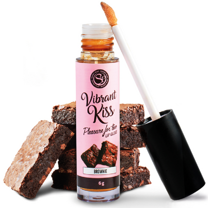 Lip Gloss Brownie Vibrant Kiss