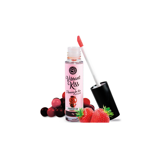 Lip Gloss Strawberry Vibrant Kiss