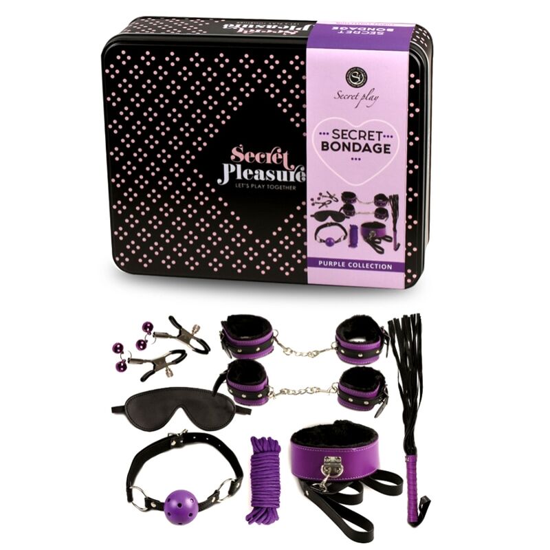 Set 8 Piezas BDSM Purple Collection