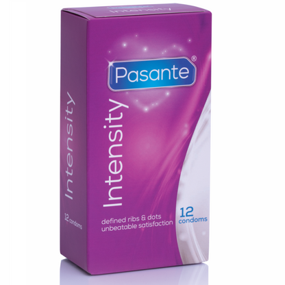 Preservativos Pasante Puntos Y Estrías Intensity 12 Uds