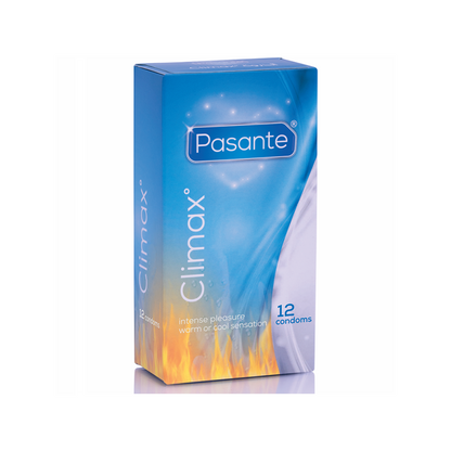 Preservativos Pasante Climax Efecto Calor/Frio 12 Uds