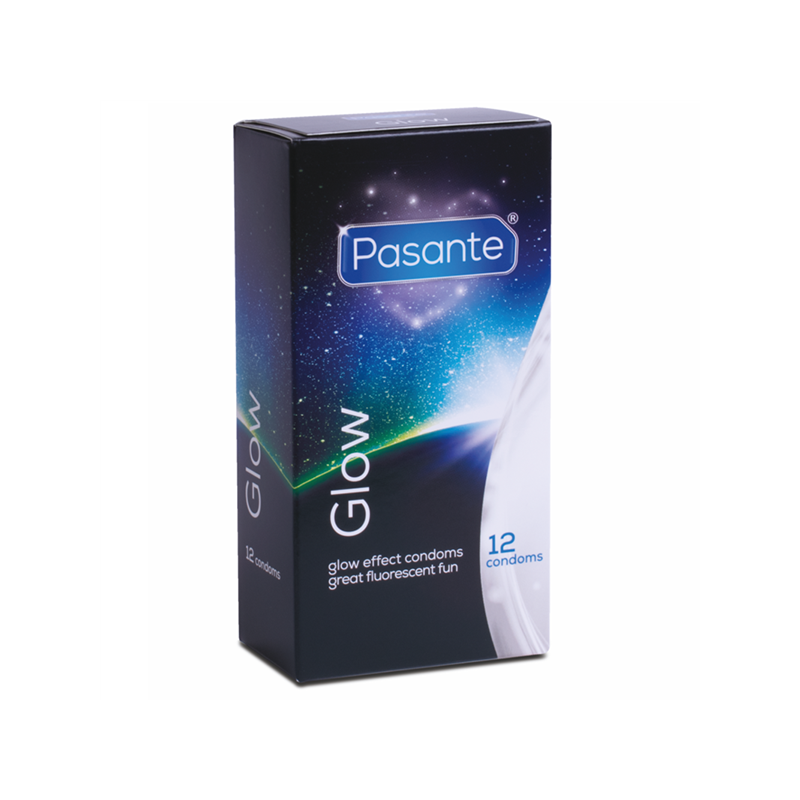 Preservativos Pasante Brillo En La Oscuridad 12 Uds