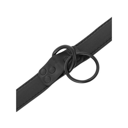 Collar Con Cadena Negro