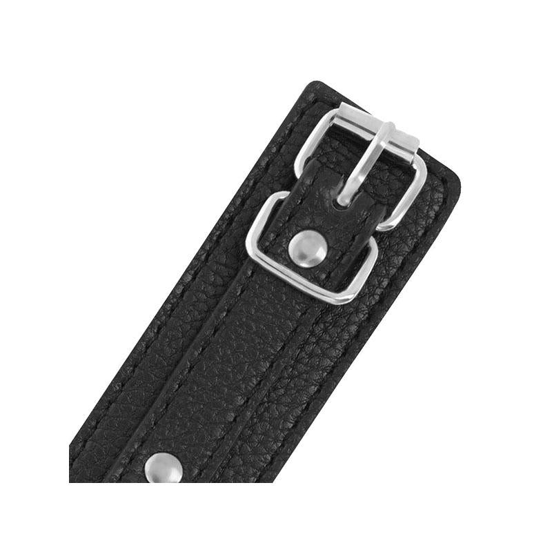 Esposas Leather Negro Textura