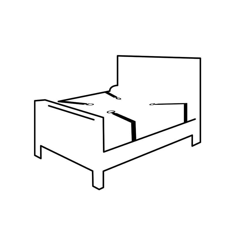 Set De Ataduras Para La Cama