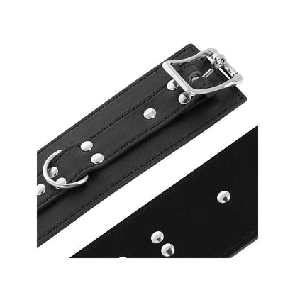 Esposas Leather Negro