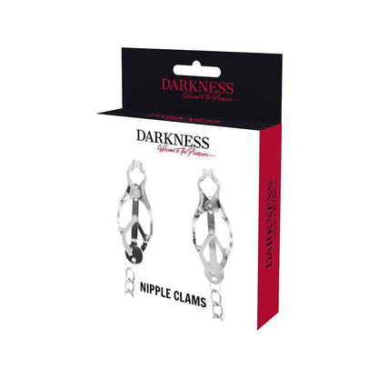Abrazadera Pezones Metal Con Cadena