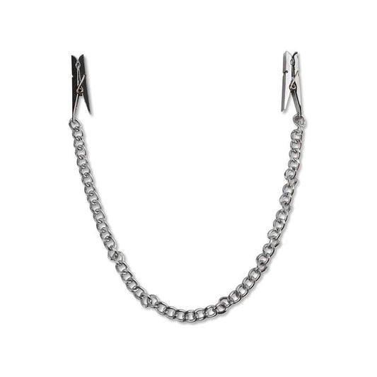 Series Cadena Para Pezones Plata