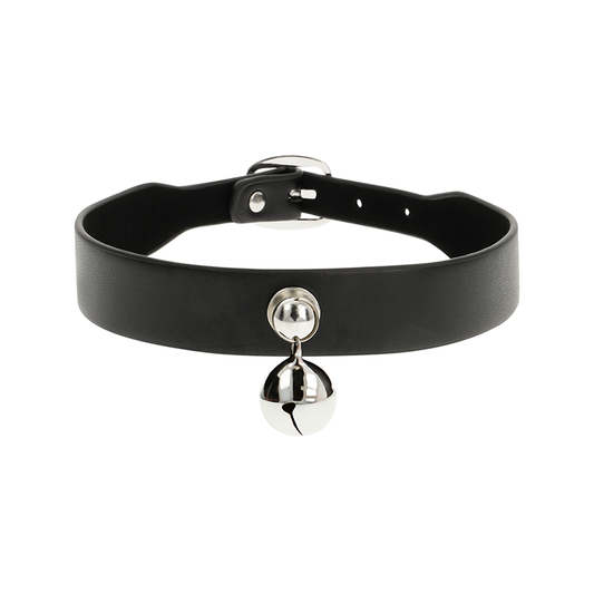 Collar Cuero Vegano Accesorio Woman Cascabel