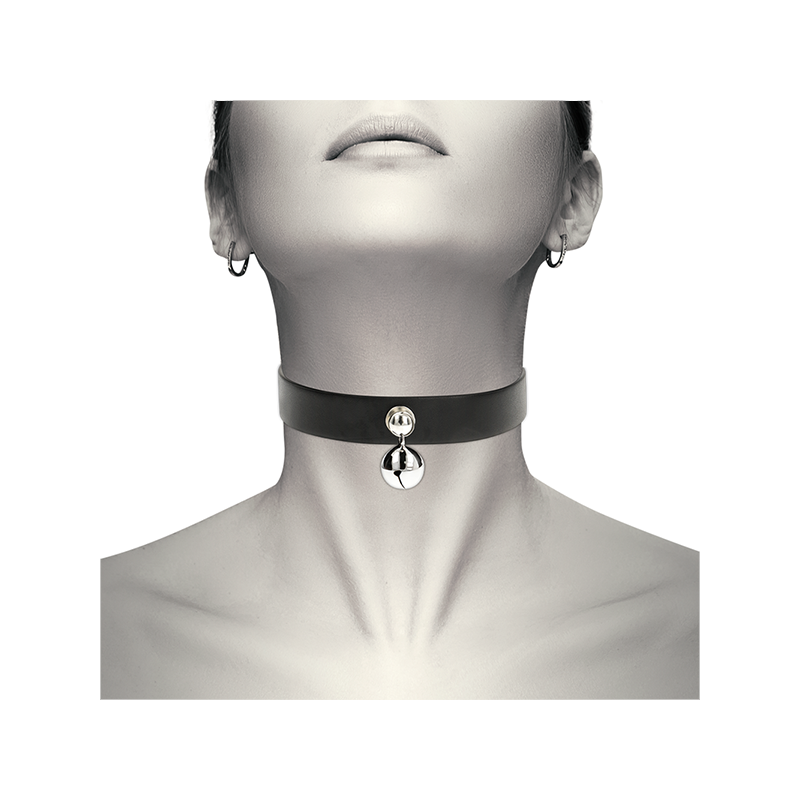 Collar Cuero Vegano Accesorio Woman Cascabel