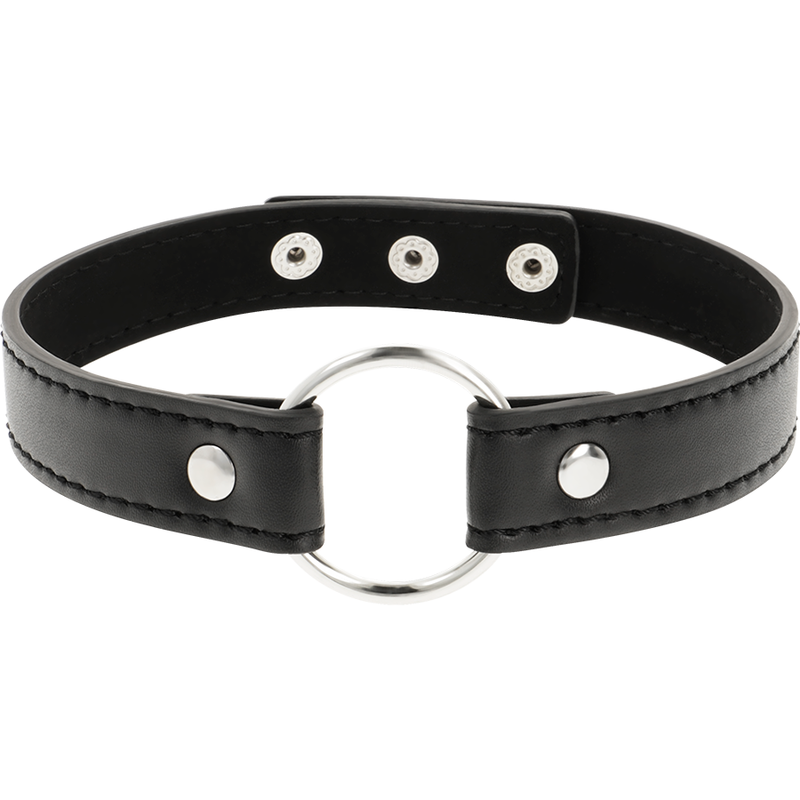 Collar Cuero Vegano Accesorio Woman