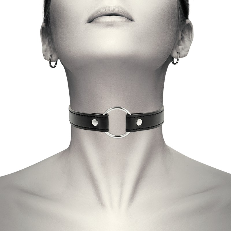Collar Cuero Vegano Accesorio Woman
