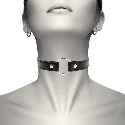 Collar Cuero Vegano Accesorio Woman