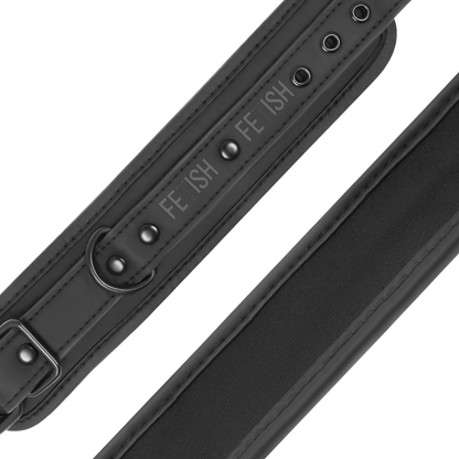 Esposas Tobillos Cuero Vegano Con Forro De Nopreno