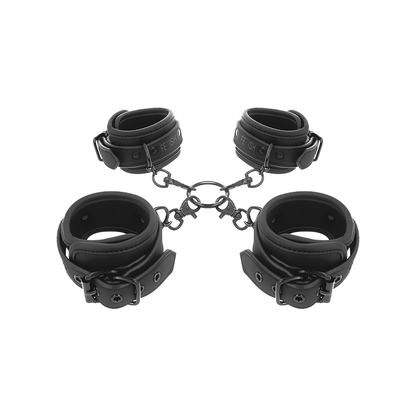 Set Esposas Manos Y Tobillos Con Forro De Nopreno