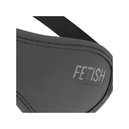 Antifaz Cuero Vegano Con Forro De Neopreno