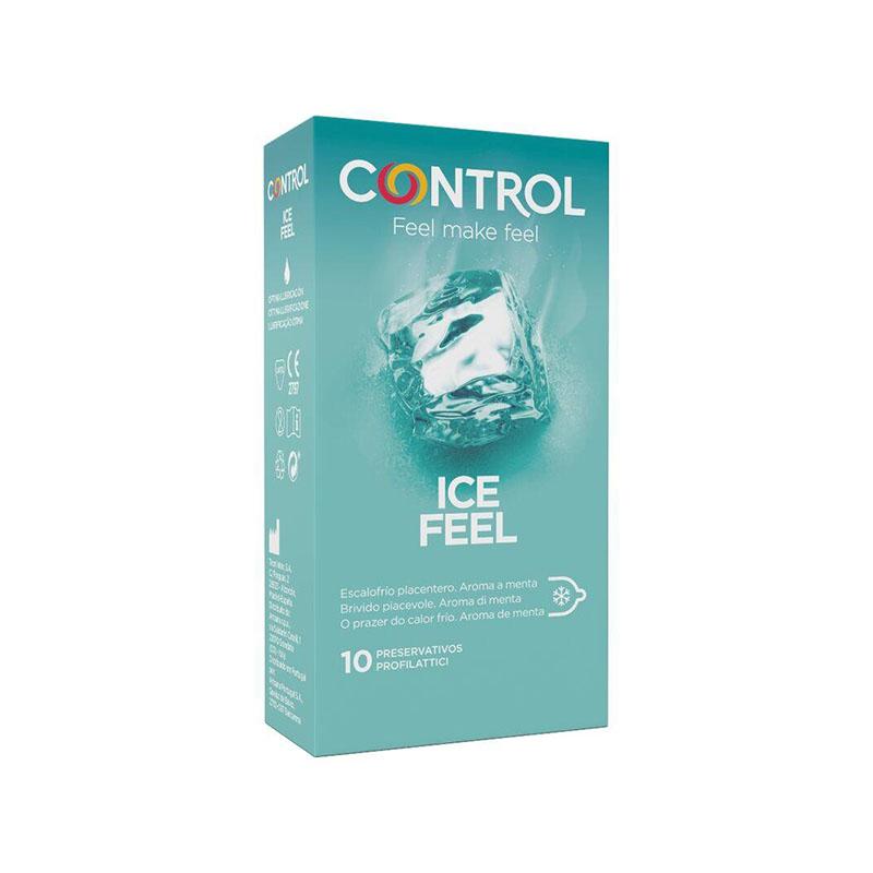 Preservativos Control Ice Feel Efecto Frio 10 Uds