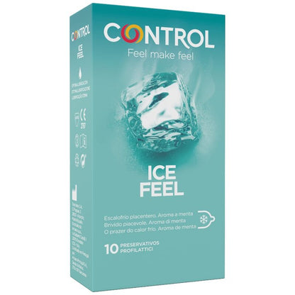 Preservativos Control Ice Feel Efecto Frio 10 Uds