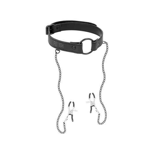 Anilla Mordaza Con Pinzas Para Pezones